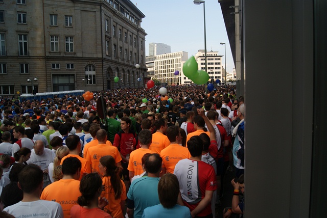 70.000 Läufer nahmen am JP Morgan Firmenlauf teil